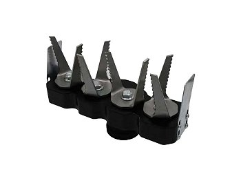 Jolly Italia Fresa universale per decespugliatore Jolly Italia ER4 con 4 lame in acciaio