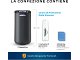 Dispositivo antizanzara portatile Thermacell Mini Halo da esterno fino a 21mq Nero