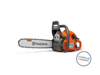 Motosega Husqvarna 445 II 45.7cc 2.1kW barra 40cm catena H30 anno 2021