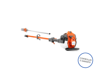 Husqvarna Potatore Husqvarna 525P5S 25.4cc 1.0kW asta sfilabile barra 30cm peso 5.3kg