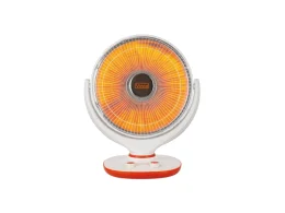 Vinco Stufa da tavolo 70185 fibra carbonio Vinco 1000W parabola oscillante 2 potenze