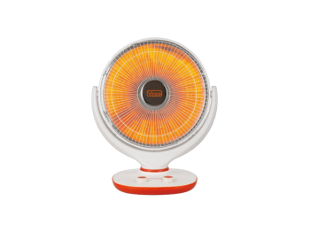 Vinco Stufa da tavolo 70185 fibra carbonio Vinco 1000W parabola oscillante 2 potenze