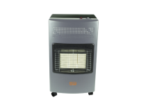 Vinco Stufa a gas Vinco 71406 GPL 3 livelli 4.2kW grigio scuro 15Kg ruote incluse