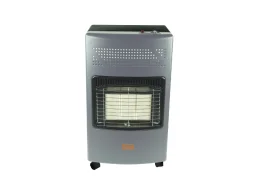 Vinco Stufa a gas Vinco 71406 GPL 3 livelli 4.2kW grigio scuro 15Kg ruote incluse