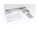 Barbecue Miami Grill 1200+400 acciaio inox AISI 430 160cm Lisa
