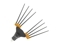 Volpi Abbacchiatore a batteria Bomber 165L Volpi 12V asta telescopica 2,1-3m