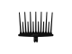 Abbacchiatore elettrico a batteria Dualcomb 355L Volpi 12V pettini contrapposti