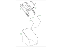 Husqvarna Sac de ramassage LC 141i