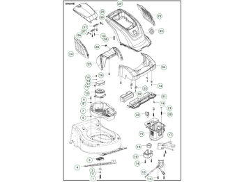Husqvarna Moteur LC 141i