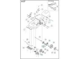Husqvarna Plateau de coupe / Ensemble de coupe LC 347V