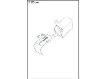 Husqvarna Sac de ramassage LC 347V
