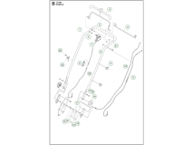 Husqvarna Poignée LC 347V