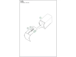 Husqvarna Sac de ramassage LC 353V - PNC: 967069401, 970541601