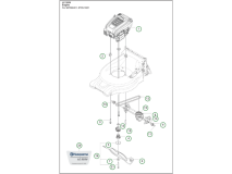 Husqvarna Moteur LC 353V - PNC: 967069401, 970541601