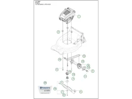 Husqvarna Moteur LC 353V - PNC: 967069401, 970541601