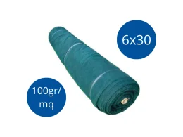 Galli Rouleau filet récolte olives Galli 6x30 m anti-épines anti-déchirure 100 g/mq