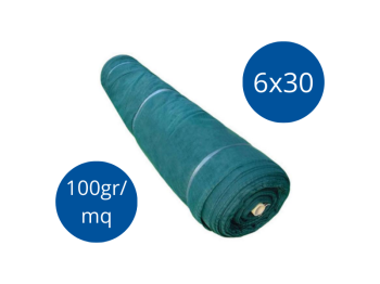 Galli Rouleau filet récolte olives Galli 6x30 m anti-épines anti-déchirure 100 g/mq