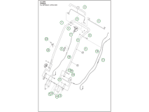 Husqvarna Poignée LC 353V - PNC: 967239101