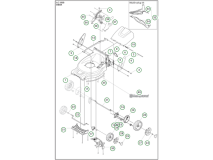Husqvarna Plateau de coupe / Ensemble de coupe LC 253S