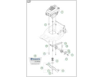 Husqvarna Moteur LC 253S