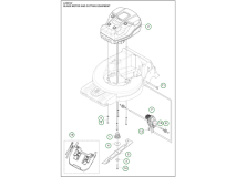 Husqvarna Moteur des lames et groupe de coupe LC 551iV