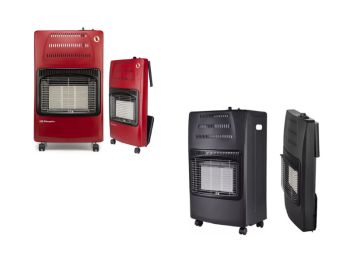 Vinco Chauffage à gaz Vinco pliable 4.2 kW butane/propane classe A 3 puissances