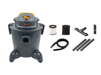 Vinco Aspirapolvere aspirasolidi liquidi 40020 Vinco 12L 1300W PVC filtro HEPA