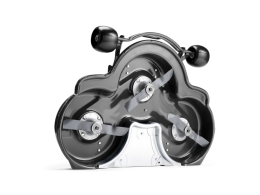 Husqvarna Plateau Combi 103cm Husqvarna série 200 BioClip et éjection arrière