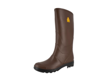 Spirale Bottes genou caoutchouc nitrile antistatiques SRC marron tailles 39-46