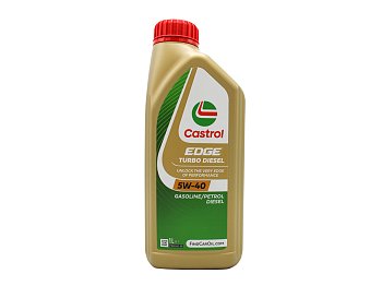 Olio Motore Castrol EDGE Turbo Diesel 5W-40: Protezione Potenziata con Fluid Titanium
