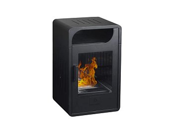 Stufa a Bioetanolo GMR Fiammetta Junior Ventilata - Colore Nero
