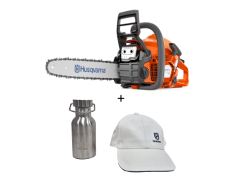 Husqvarna 130 scie à chaîne à essence 38cc bar 35cm 14 inch chain H37