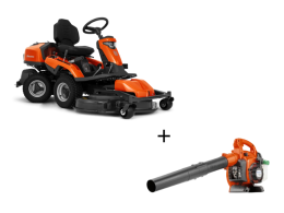 Husqvarna Trattorino rider Husqvarna R316TX AWD motore V-Twin senza piatto di taglio