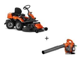 Husqvarna Rider Husqvarna R216T AWD 586cc 12kW trazione integrale senza piatto