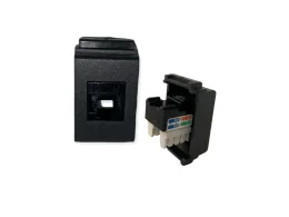 Marlanvil Presa telefono Marlanvil 7864.8 grigia serie ARC compatibile Living Classic