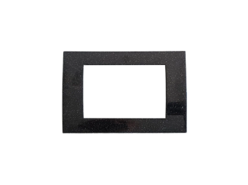 Marlanvil Plaque 6 Modules Noir Flash Série ARC Marlanvil 7836.T.N