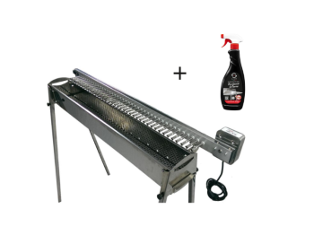 Tecnoroast Tecnoroast TRS-40 Single Inox Automatic Charcoal Barbecue (Barbecue au charbon de bois)