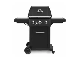 Broil King Barbecue gaz Broil King Royal 340 Shadow 3 brûleurs 8,80 kW réchaud