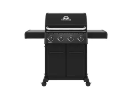 Broil King Barbecue a gas Broil King Crown 420 Shadow 4 bruciatori 11,4 kW griglie ghisa