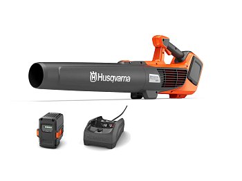 Husqvarna Soffiatore a Batteria Husqvarna 122iB - Kit con Batteria e Caricatore