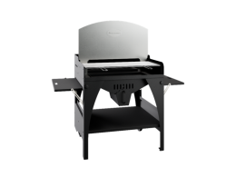 Rossofuoco Barbecue a carbone o legna Maxi Rossofuoco 2 piani laterali