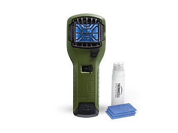 Thermacell Dispositivo antizanzare portatile Thermacell MR300 per esterno fino a 21mq verde oliva