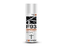 Faren Zinc spray F93 Faren 98% pureté pour usage professionnel 400ml