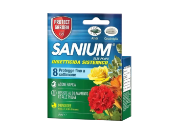 PROTECT GARDEN Sanium SL25 5ml insetticida sistemico SBM piante edibili