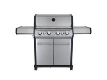 Il Bracere Barbecue a Gas Generation INX 426 - 4 Fuochi Inox con Fornello Laterale