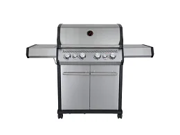 Il Bracere Barbecue à Gaz Generation INX 426 - 4 Brûleurs Inox avec Réchaud Latéral