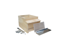 Casagrande Ruche Dadant-Blatt 10 cadres 21E nid seul fond fixe anti-varroa 45 kg Casagrande