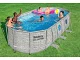 Piscine Hors-Sol Ovale Bestway 56716 Power Steel Swim Vista II