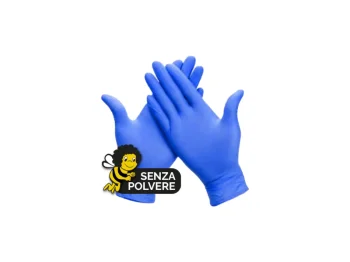 Casagrande Art.A149 Guanti monouso in nitrile senza polvere S-M-L-XL 100 pezzi