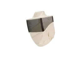 Casagrande Art.145BI Maschera bianca quadrata a cappello in rete pieghevole 100% cotone